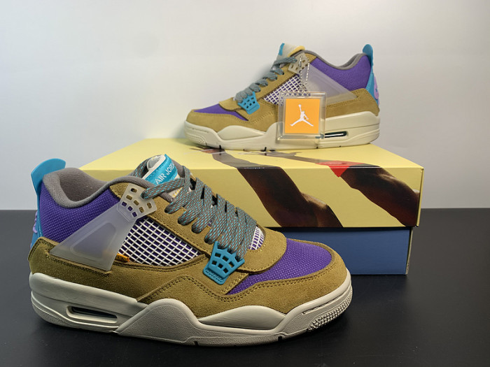 Union Air Jordan 4 Desert Moss Taupe Haze DJ5718-300