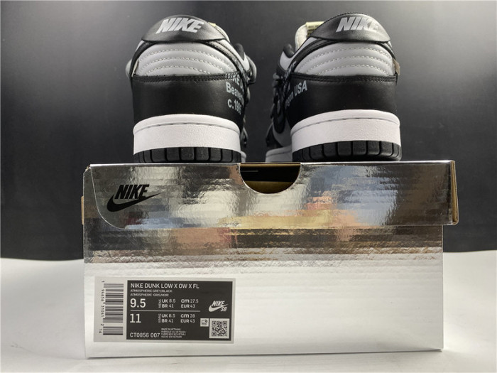Nike SB Dunk Low OFW Black grey CT0856-007