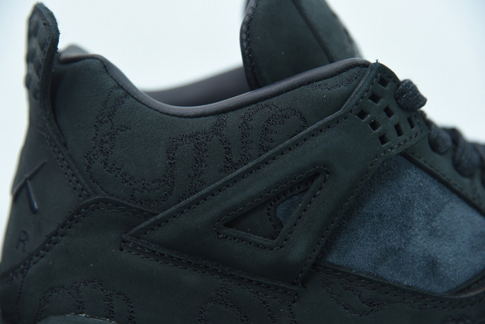 KAWS x Air Jordan 4 Black AJ4 930155-001