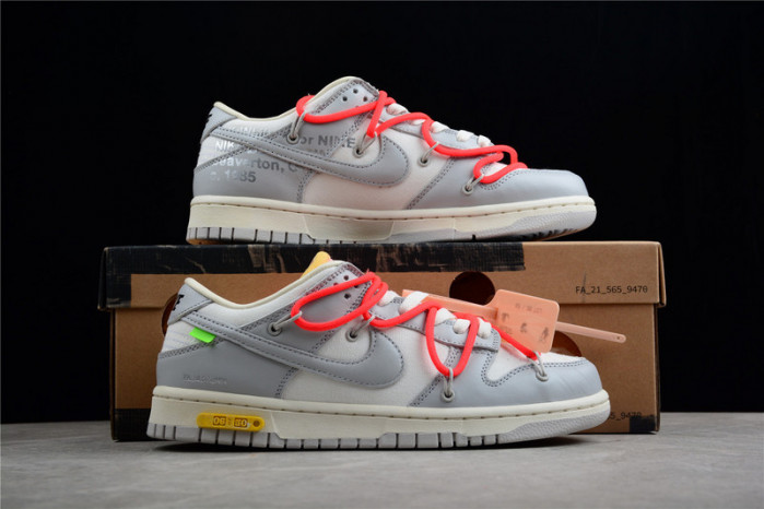OFW Nike Dunk Low 06 Of 50 OW DM1602-110