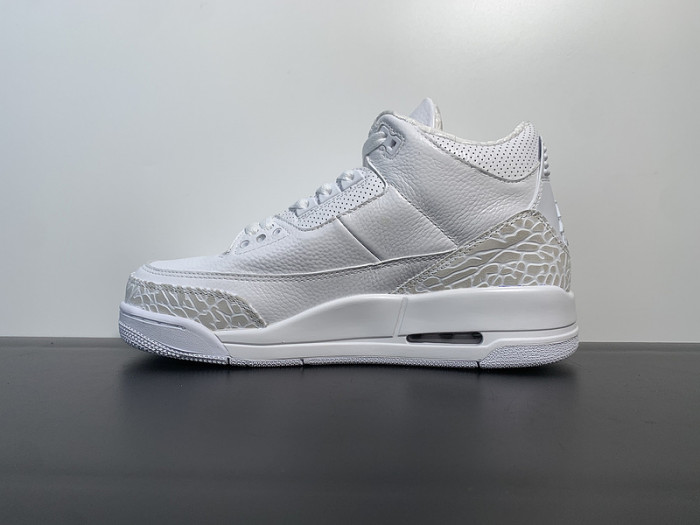 Air Jordan 3 Pure White 136064-111