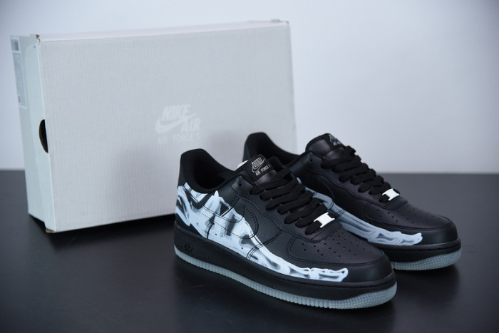 Nike Air Force 1 Low Black Skeleton BQ7541-001