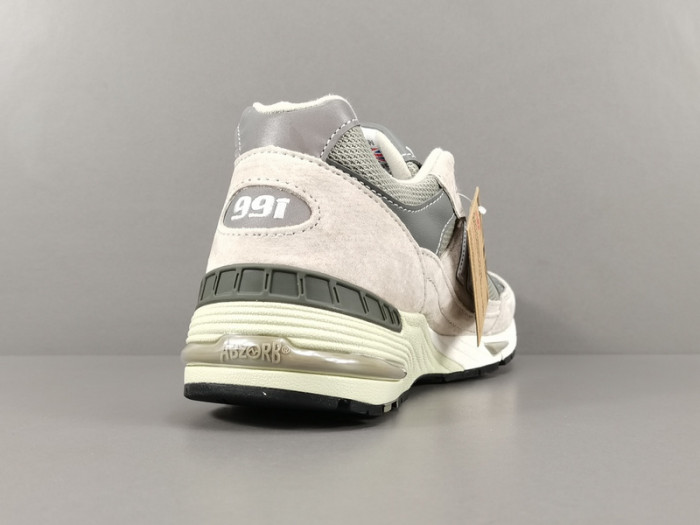 New Balance 991 Made In UK "Grey & White" M991GL