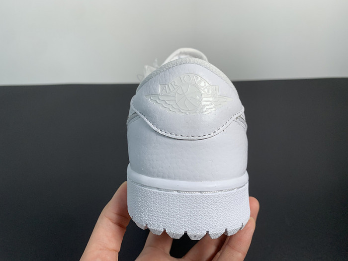 Air Jordan 1 Low Golf Triple White - Mar 2022 - DD9315-101
