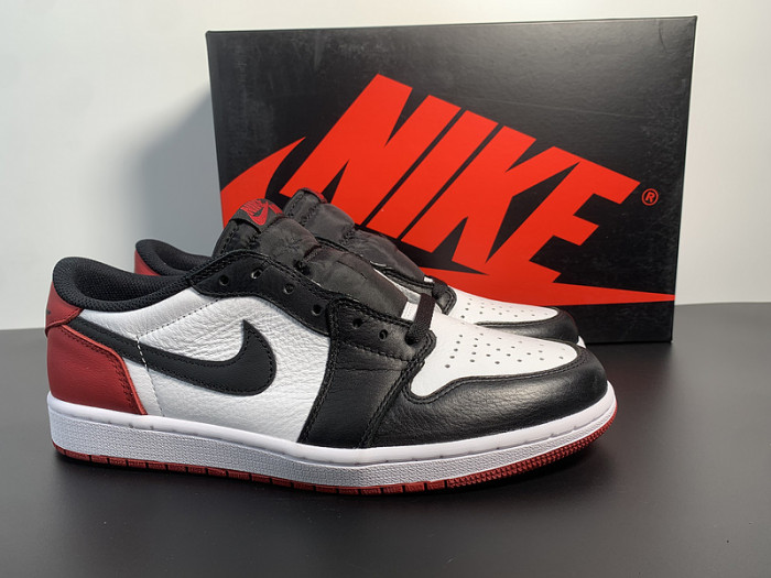 air Jordan 1 Retro Low OG Black Toe - CZ0790-106