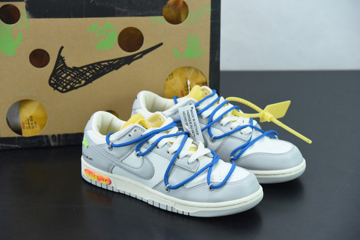 OFW x Nike SB Dunk Low 10 of 50 OW DM1602-112