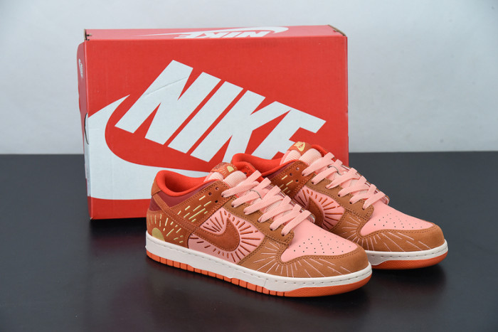 Nike SB Dunk Low NH “Winter Solstice”Orange-Crimson Bliss DO6723-800
