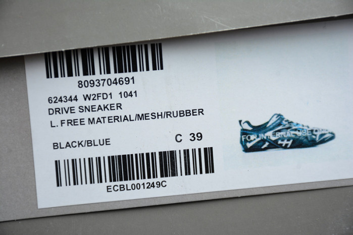 BALCIA DRIVE SNEAKER BLACK/BLUE/WHITE 624344-W2FD1-1041