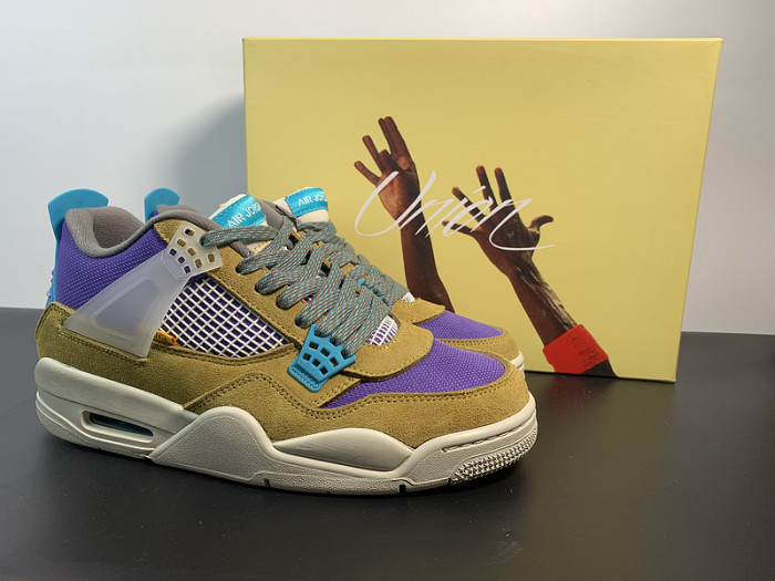 Union Air Jordan 4 Desert Moss Taupe Haze DJ5718-300