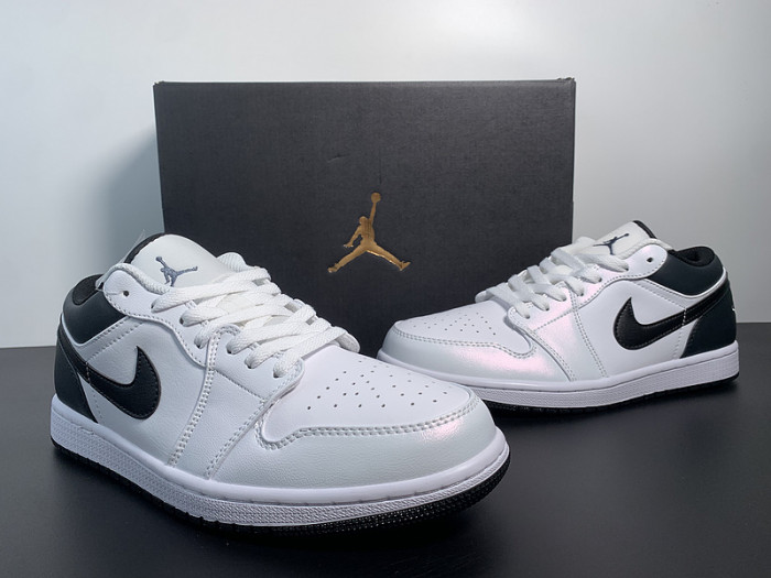 Air Jordan 1 Low White Black 553558-132
