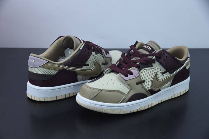 Nike Dunk Low Scrap Tan Brown DH7450-100