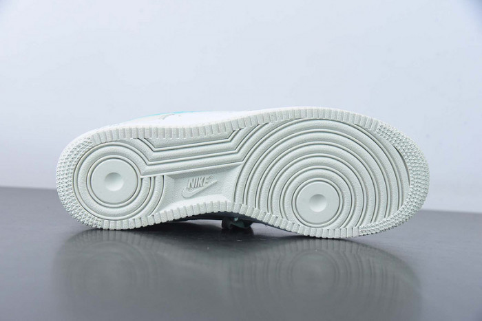 Nike Air Force 1 07 Low White Navy Blue Off-White LZ6699-555