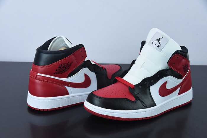 Jordan 1 Mid Alternate Bred Toe (Women