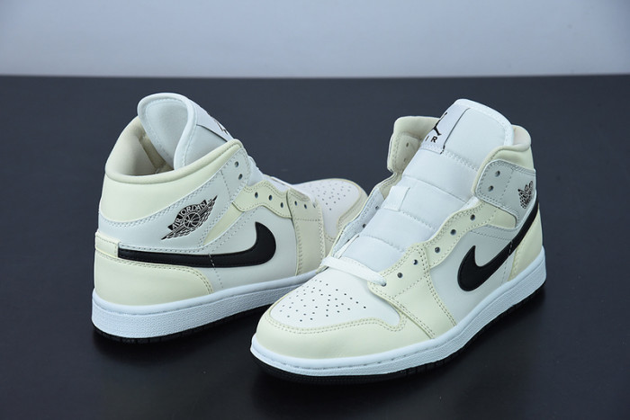 Jordan 1 Mid Coconut Milk (Women