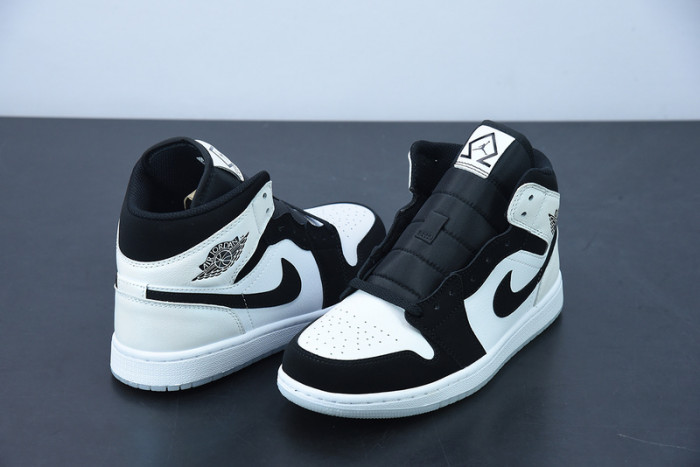 jordan 1 mid Di*m*nd shorts - dh6933-100