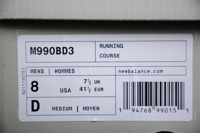 NEW BALANCE 990V3 BODEGA HERE TO STAY M990BD3