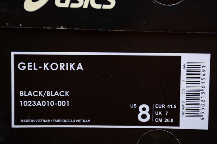 As*ic*s gel-korika kiko kostadinov black men