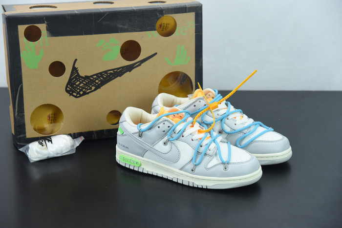 OFW x Nike SB Dunk Low “02 of 50” OW DM1602-115
