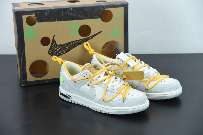 OFW Nike Dunk Low 39 Of 50 OW DJ0950-109