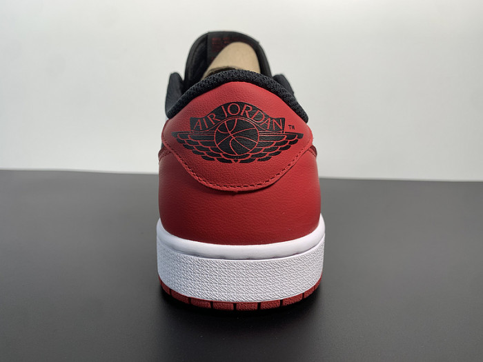 air Jordan 1 Retro Low OG Black Toe - CZ0790-106
