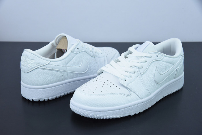 Air Jordan 1 Low Golf Triple White - Mar 2022 - DD9315-101