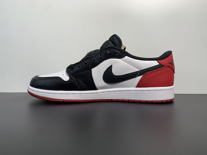 air Jordan 1 Retro Low OG Black Toe - CZ0790-106