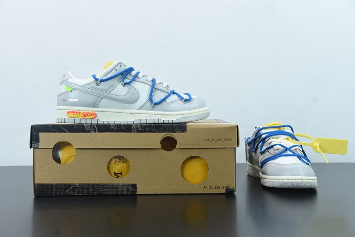 OFW x Nike SB Dunk Low 10 of 50 OW DM1602-112