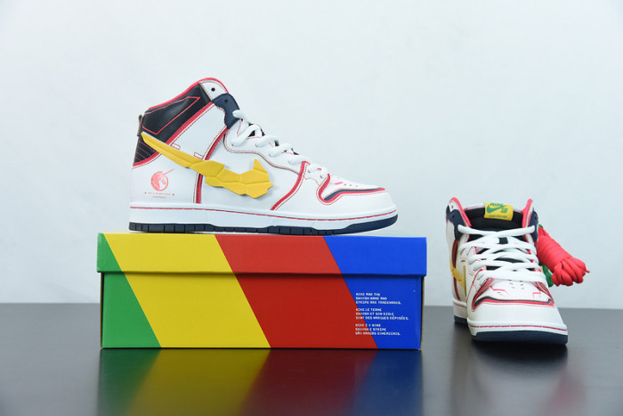 Gundam x Nike SB Dunk High “Unicorn” DH7717-100