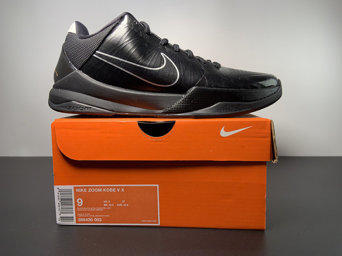Nike Zoom Kobe V (5) ‘Blackout 386430-003