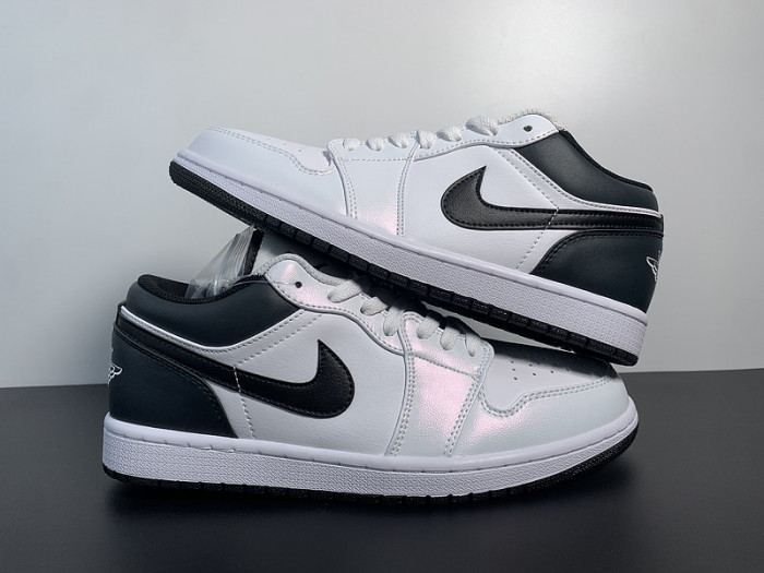 Air Jordan 1 Low White Black 553558-132