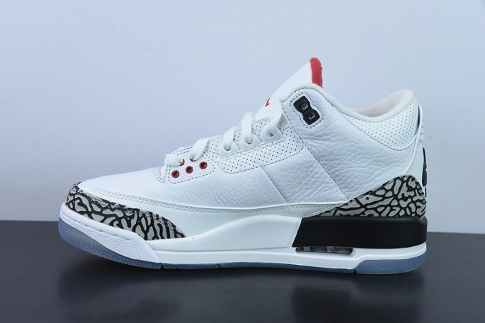Air Jordan 3 Free Throw Line NRG White Cement 923096 101