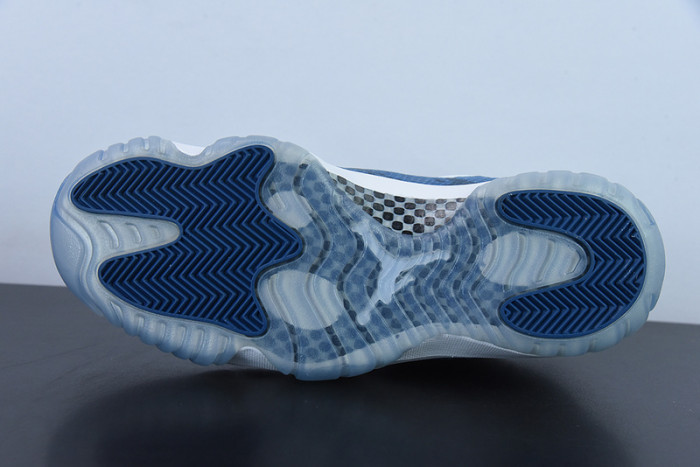 Air Jordan 11 Retro Low Navy Snakeskin 2019 CD6846-102