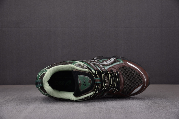 As*ic*s men gel-quantum kinetic dark sepia shamrock green 1203a270-251