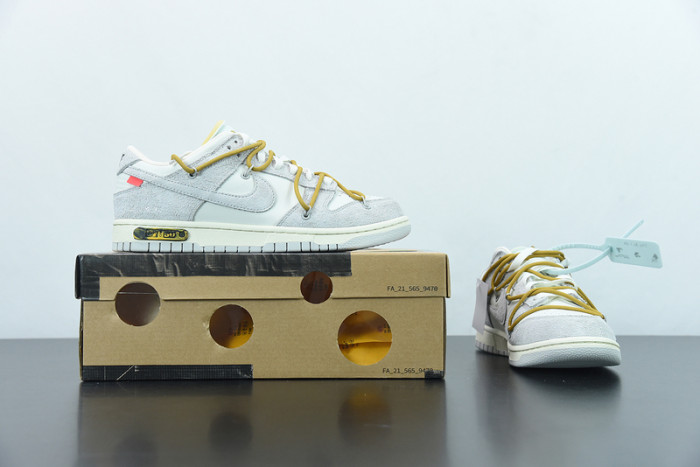 OFW Nike Dunk Low 37 Of 50 OW DJ0950-105