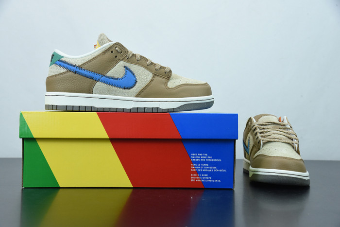 Size? x Nike Dunk Low "Dark Driftwood" DO6712-200