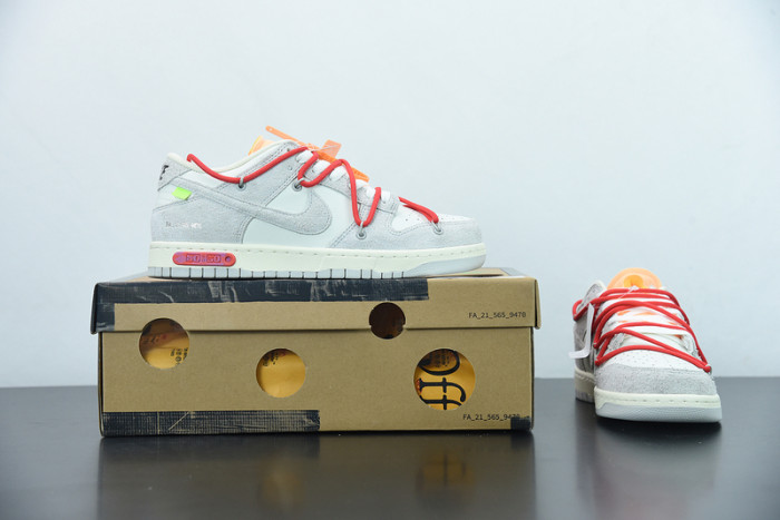 OFW Nike Dunk Low 40 Of 50 OW DJ0950-103