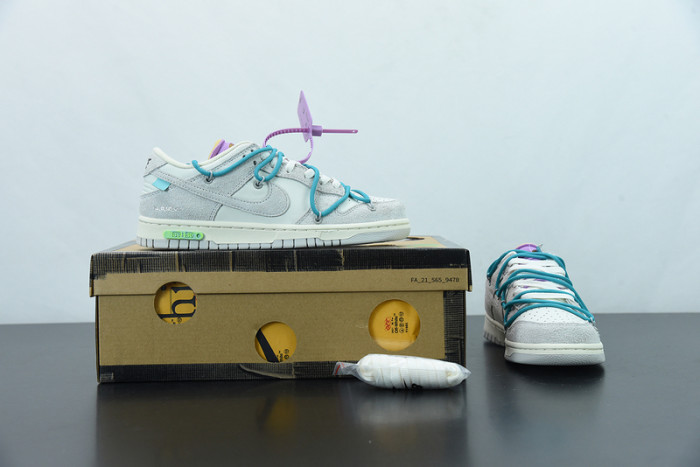 OFW Nike Dunk Low 36 Of 50 OW DJ0950-107