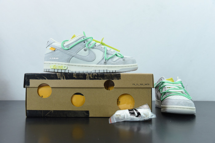 OFW Nike Dunk Low 14 Of 50 OW DJ0950-106