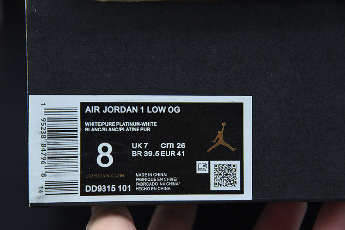 Air Jordan 1 Low Golf Triple White - Mar 2022 - DD9315-101