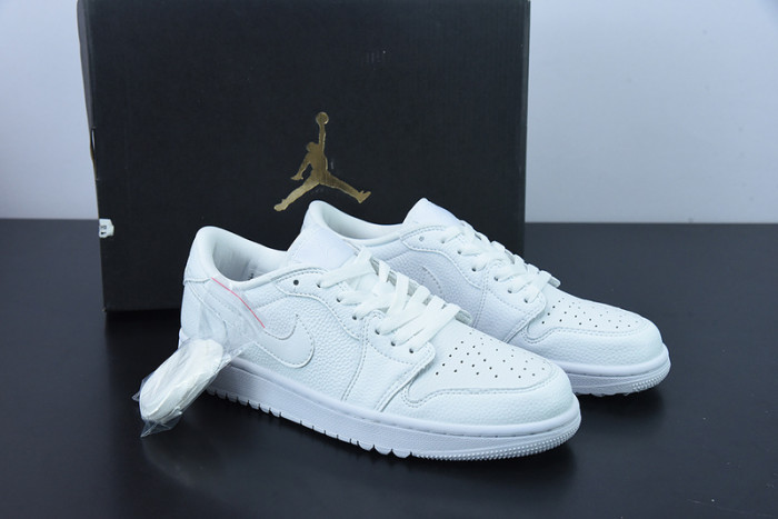 Air Jordan 1 Low Golf Triple White - Mar 2022 - DD9315-101