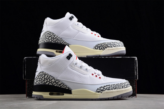 Air Jordan 3 "White Cement" Re-Imagined DN3707-100