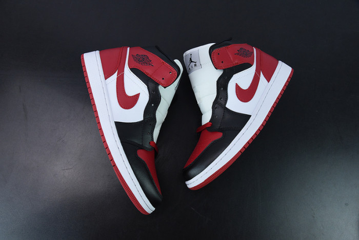 Jordan 1 Mid Alternate Bred Toe (Women