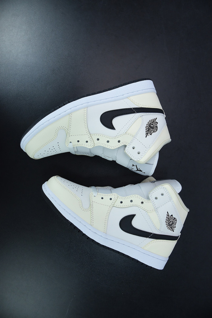 Jordan 1 Mid Coconut Milk (Women
