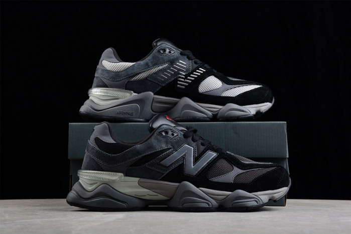 New Balance 9060 Black Castlerock Grey U9060BLK