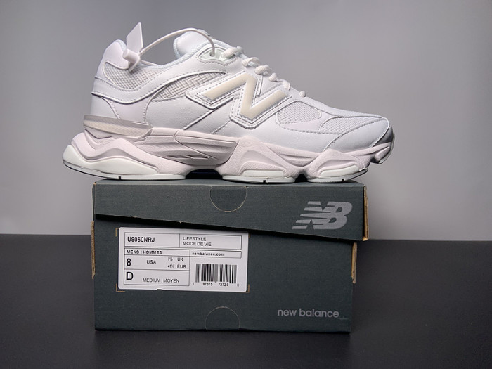 New Balance 9060 "Triple White" U9060NRJ