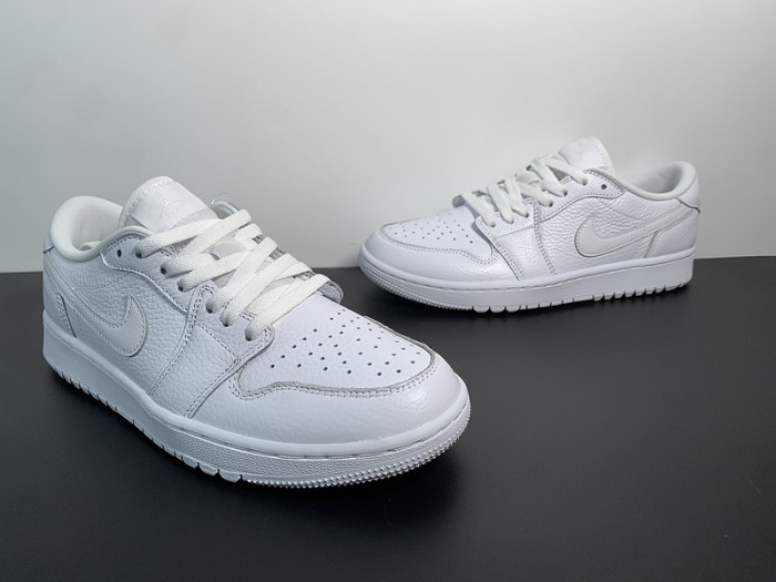Air Jordan 1 Low Golf Triple White - Mar 2022 - DD9315-101