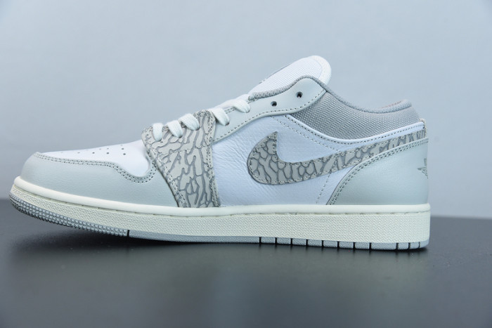 Air Jordan 1 Low PRM Smoke Grey Elephant DH4269-100