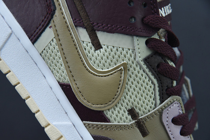 Nike Dunk Low Scrap Tan Brown DH7450-100