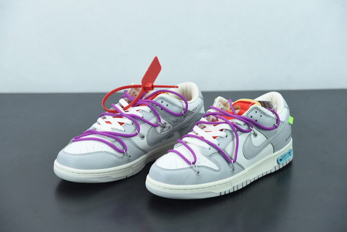 OFW x Nike SB Dunk Low “45 of 50” OW DM1602-101