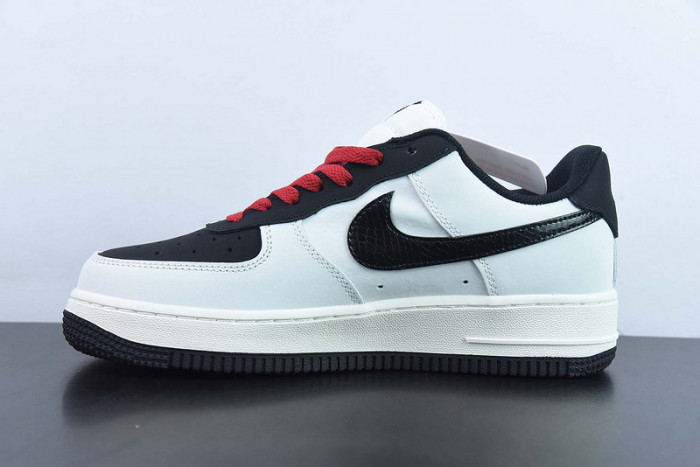 Nike Air Force 1 07 Low AE86 White Black Red AE1686-668